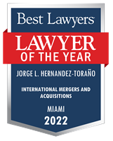 Lawyer of the Year Badge - 2022 - International Mergers and Acquisitions