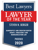 Lawyer of the Year Badge - 2020 - Bankruptcy and Creditor Debtor Rights / Insolvency and Reorganization Law