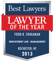 Lawyer of the Year Badge - 2013 - Employment Law - Management