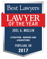 Lawyer of the Year Badge - 2017 - Litigation - Mergers and Acquisitions