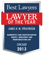 Lawyer of the Year Badge - 2013 - Bankruptcy and Creditor Debtor Rights / Insolvency and Reorganization Law