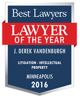 Lawyer of the Year Badge - 2016 - Litigation - Intellectual Property