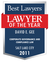 Lawyer of the Year Badge - 2011 - Corporate Governance and Compliance Law