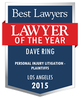 Lawyer of the Year Badge - 2015 - Personal Injury Litigation - Plaintiffs