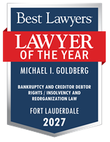 Lawyer of the Year Badge - 2027 - Bankruptcy and Creditor Debtor Rights / Insolvency and Reorganization Law