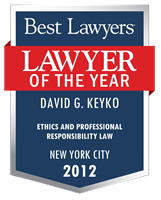 Lawyer of the Year Badge - 2012 - Ethics and Professional Responsibility Law