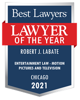 Lawyer of the Year Badge - 2021 - Entertainment Law - Motion Pictures and Television