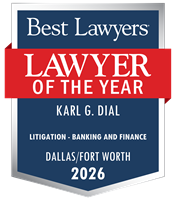 Lawyer of the Year Badge - 2026 - Litigation - Banking and Finance