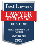 Lawyer of the Year Badge - 2027 - Medical Malpractice Law - Plaintiffs
