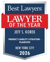 Lawyer of the Year Badge - 2026 - Product Liability Litigation - Plaintiffs