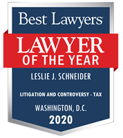 Lawyer of the Year Badge - 2020 - Litigation and Controversy - Tax