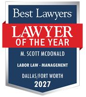 Lawyer of the Year Badge - 2027 - Labor Law - Management