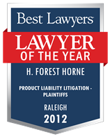 Lawyer of the Year Badge - 2012 - Product Liability Litigation - Plaintiffs
