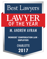 Lawyer of the Year Badge - 2017 - Workers' Compensation Law - Employers