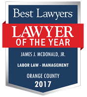 Lawyer of the Year Badge - 2017 - Labor Law - Management