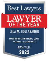 Lawyer of the Year Badge - 2022 - Mass Tort Litigation / Class Actions - Defendants