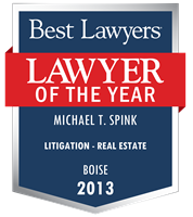 Lawyer of the Year Badge - 2013 - Litigation - Real Estate