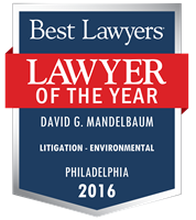 Lawyer of the Year Badge - 2016 - Litigation - Environmental