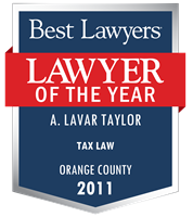 Lawyer of the Year Badge - 2011 - Tax Law