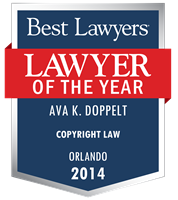Lawyer of the Year Badge - 2014 - Copyright Law