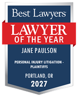 Lawyer of the Year Badge - 2027 - Personal Injury Litigation - Plaintiffs