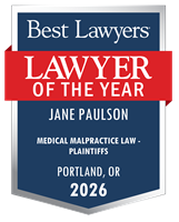 Lawyer of the Year Badge - 2026 - Medical Malpractice Law - Plaintiffs