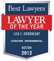 Lawyer of the Year Badge - 2012 - Litigation - Environmental