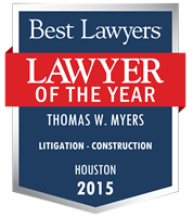 Lawyer of the Year Badge - 2015 - Litigation - Construction