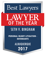 Lawyer of the Year Badge - 2017 - Personal Injury Litigation - Defendants