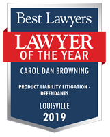Lawyer of the Year Badge - 2019 - Product Liability Litigation - Defendants