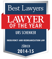 Lawyer of the Year Badge - 2014-15 - Insolvency and Reorganization Law