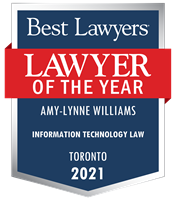 Lawyer of the Year Badge - 2021 - Information Technology Law