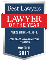 Lawyer of the Year Badge - 2011 - Corporate and Commercial Litigation
