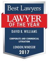Lawyer of the Year Badge - 2017 - Corporate and Commercial Litigation