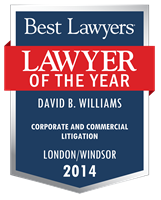 Lawyer of the Year Badge - 2014 - Corporate and Commercial Litigation