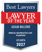 Lawyer of the Year Badge - 2027 - Medical Malpractice Law - Plaintiffs