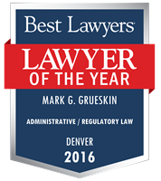 Lawyer of the Year Badge - 2016 - Administrative / Regulatory Law