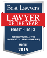 Lawyer of the Year Badge - 2015 - Business Organizations (including LLCs and Partnerships)