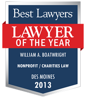 Lawyer of the Year Badge - 2013 - Nonprofit / Charities Law