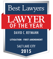 Lawyer of the Year Badge - 2015 - Litigation - First Amendment