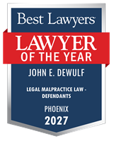 Lawyer of the Year Badge - 2027 - Legal Malpractice Law - Defendants