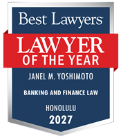 Lawyer of the Year Badge - 2027 - Banking and Finance Law