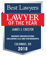 Lawyer of the Year Badge - 2018 - Business Organizations (including LLCs and Partnerships)