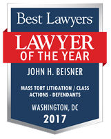 Lawyer of the Year Badge - 2017 - Mass Tort Litigation / Class Actions - Defendants