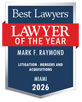 Lawyer of the Year Badge - 2026 - Litigation - Mergers and Acquisitions
