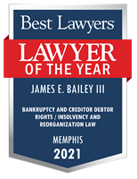 Lawyer of the Year Badge - 2021 - Bankruptcy and Creditor Debtor Rights / Insolvency and Reorganization Law
