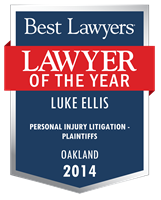 Lawyer of the Year Badge - 2014 - Personal Injury Litigation - Plaintiffs