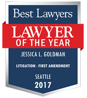 Lawyer of the Year Badge - 2017 - Litigation - First Amendment