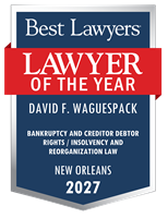 Lawyer of the Year Badge - 2027 - Bankruptcy and Creditor Debtor Rights / Insolvency and Reorganization Law