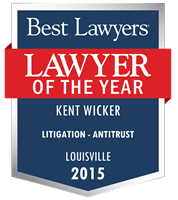 Lawyer of the Year Badge - 2015 - Litigation - Antitrust